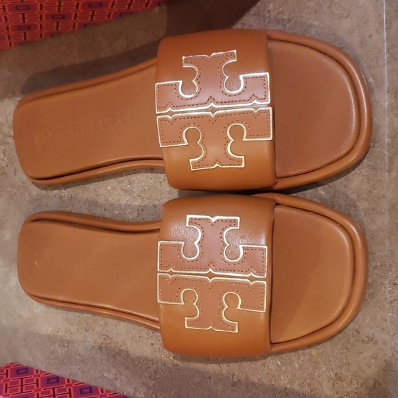 Drew Women's Tide Sandal - Cognac Leather, Hook & Loop Strap, Size 10.5 Wide - View #11